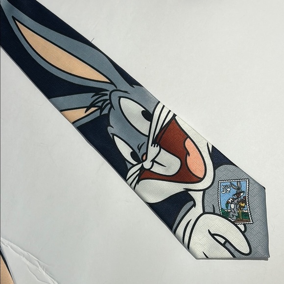 Warner Bros. Other - Warner Bros. Bugs Bunny Tie - Blue and Gray